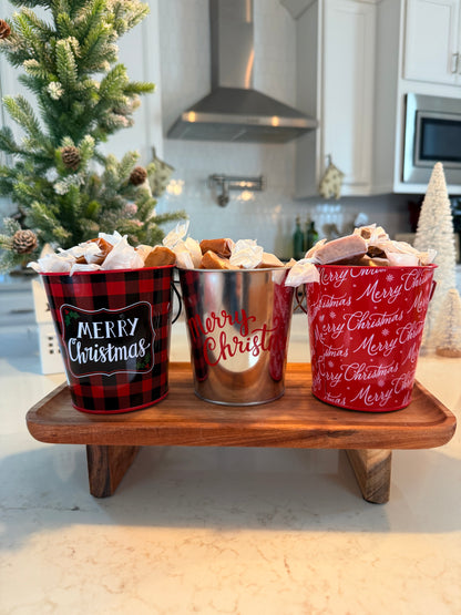 Byler’s Butter Caramels Christmas Bucket!