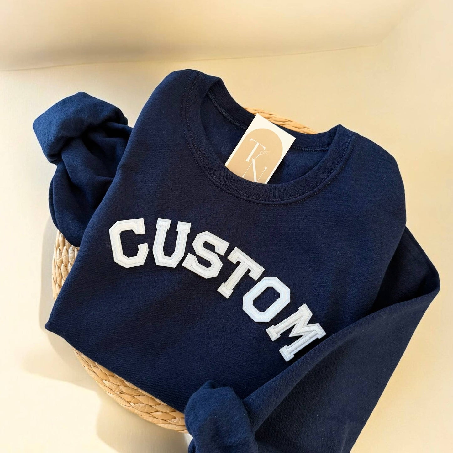 Custom Crewneck Sweatshirt!  You design what you want it to say!