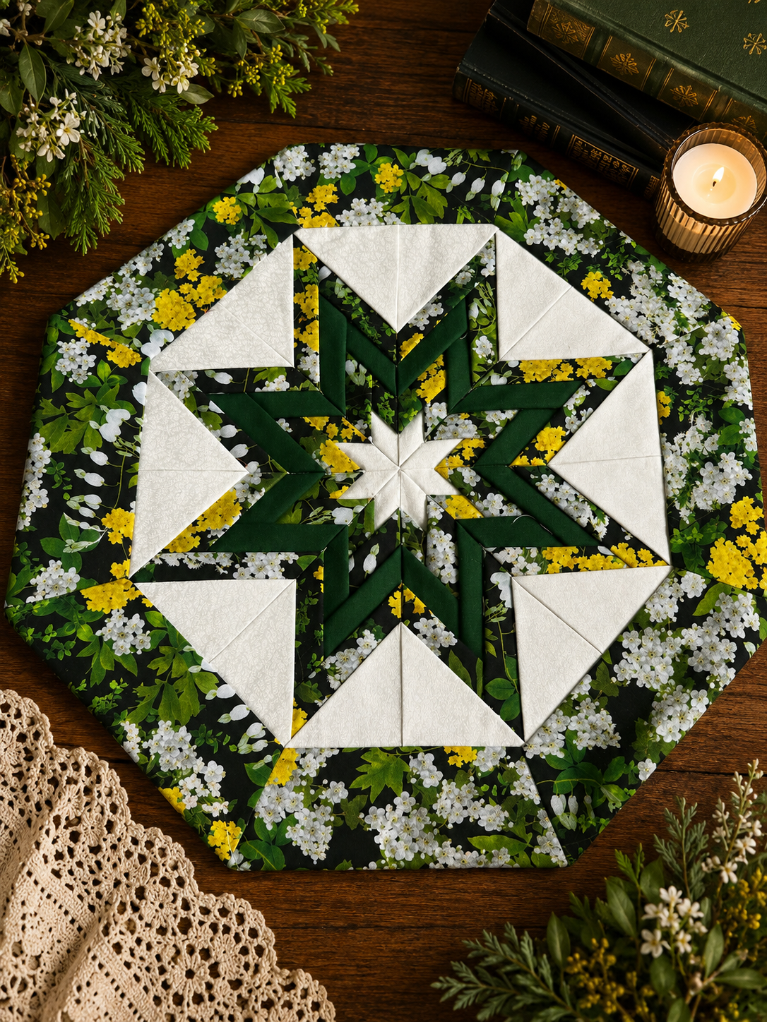 Amish made Table Topper