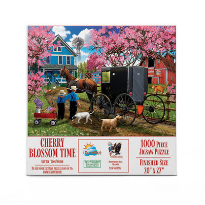 0851 Cherry Blossom Time 1000 pc Puzzle