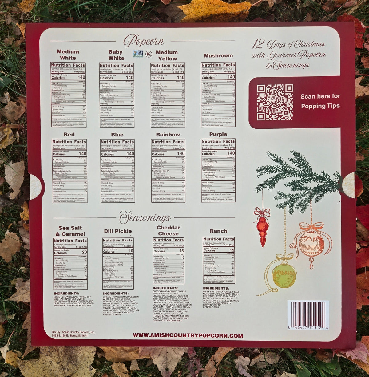 12 day Advent Calendar