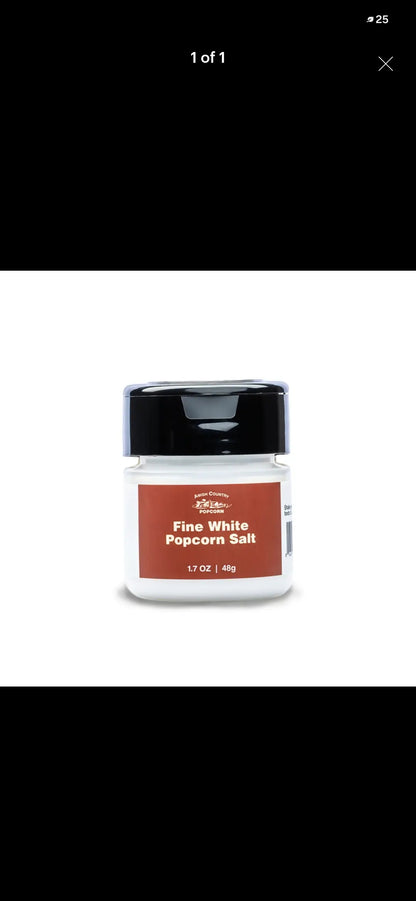 Fine White Popcorn Salt