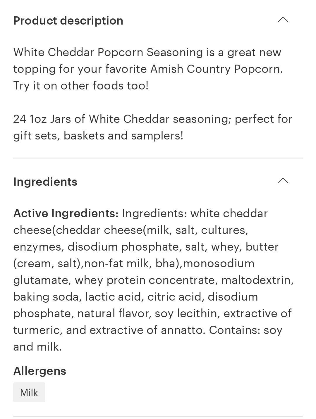 White Cheddar