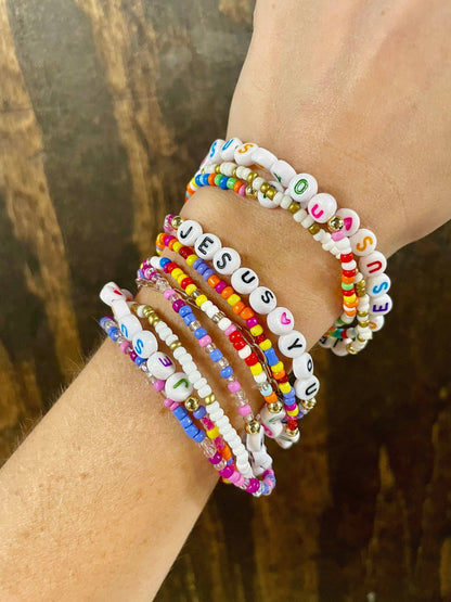 Christian Jesus Beaded Bracelets