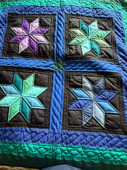 Amish lap  Quilt  (49 x 49) - Simple Life Amish Store