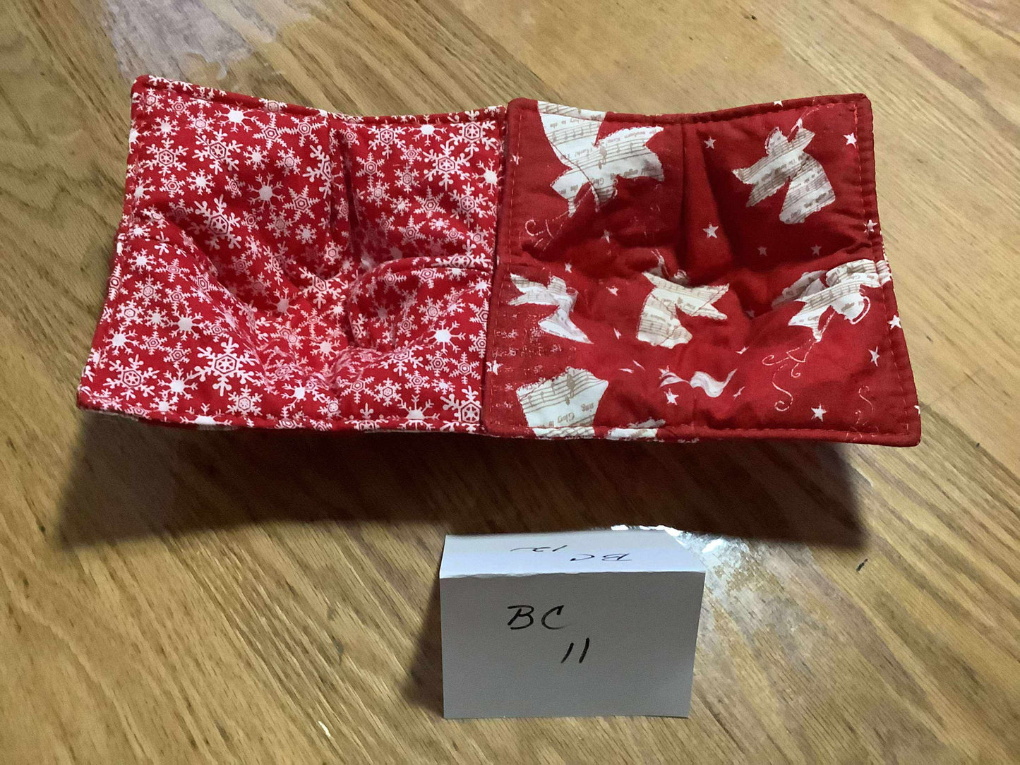 Handmade Christmas Hot Pads and Bowl Cozies (sets of two)