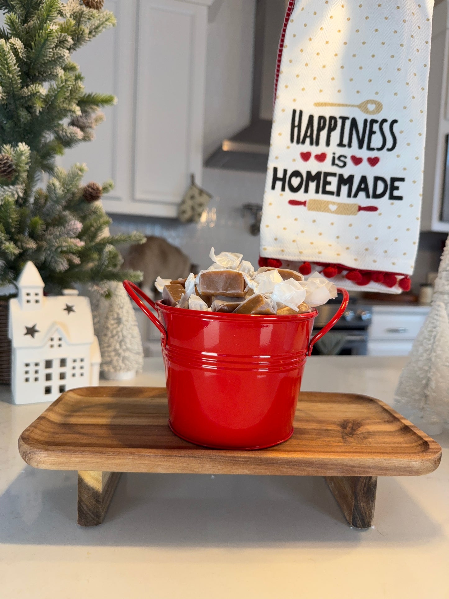 Byler’s Butter Caramels Christmas Bucket!