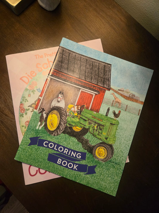 Amish coloring book - Simple Life Amish Store