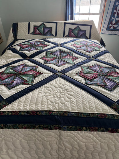 Amish Quilt (Twisted Star ) - Simple Life Amish Store