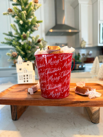 Byler’s Butter Caramels Christmas Bucket!