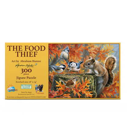 0326 The Food Thief 300 pc Puzzle