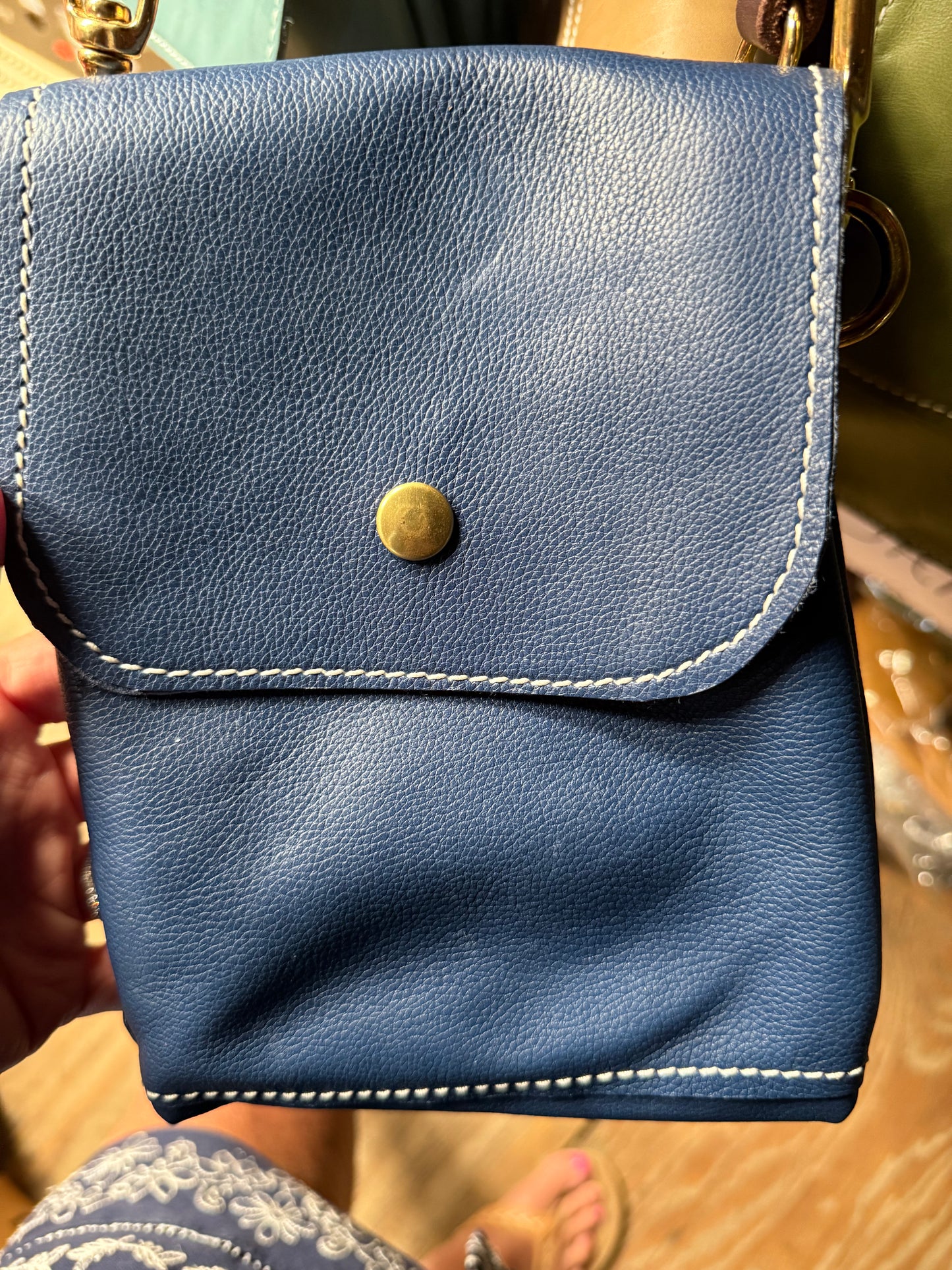 Leather  Cross Body Purse -  Handmade CUSTOM Leather Purse by local Amish Artisans (MADE TO ORDER!) - Simple Life Amish Store