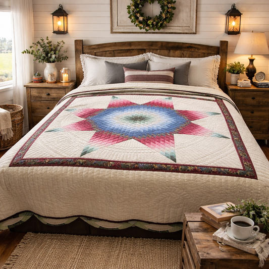Amish Quilt (Radiant Star) - Simple Life Amish Store