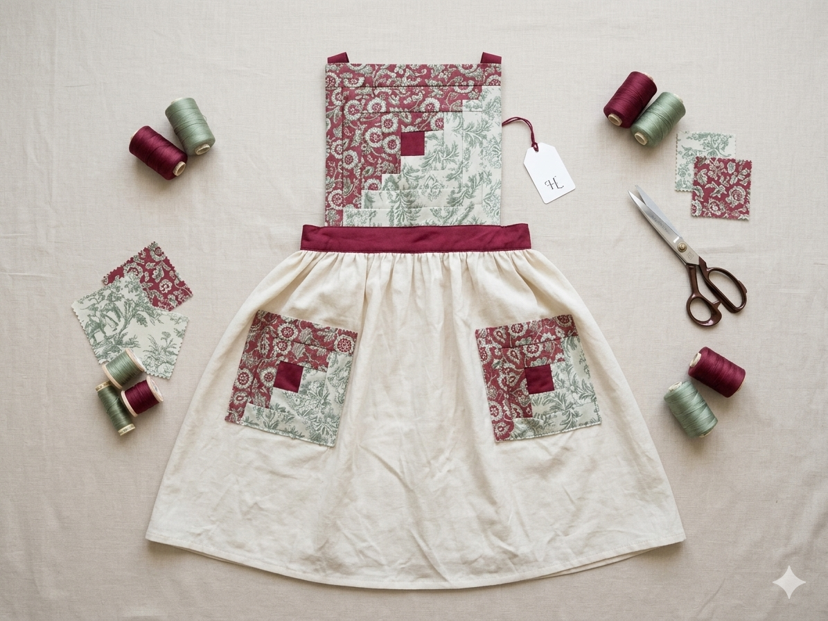 Amish made Patchwork Aprons - Simple Life Amish Store