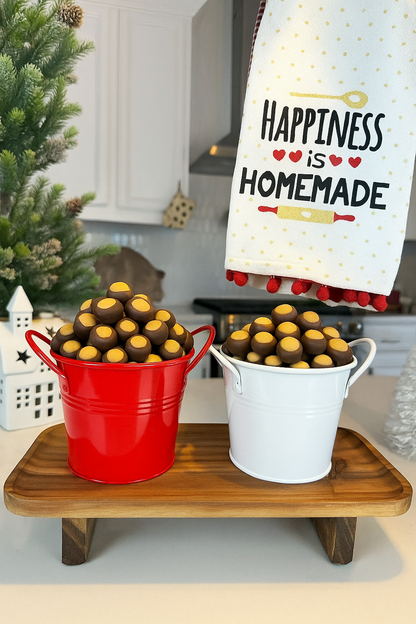 Byler’s mini-buckeye Candy Christmas Bucket