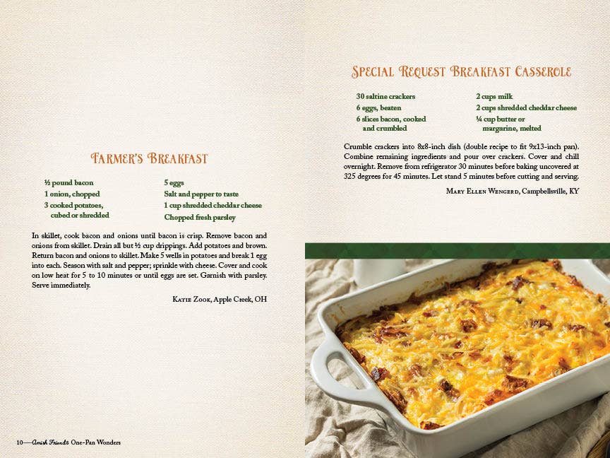 Wanda E. Brunstetter's Amish Friends One-Pan Wonders Cookboo - Simple Life Amish Store