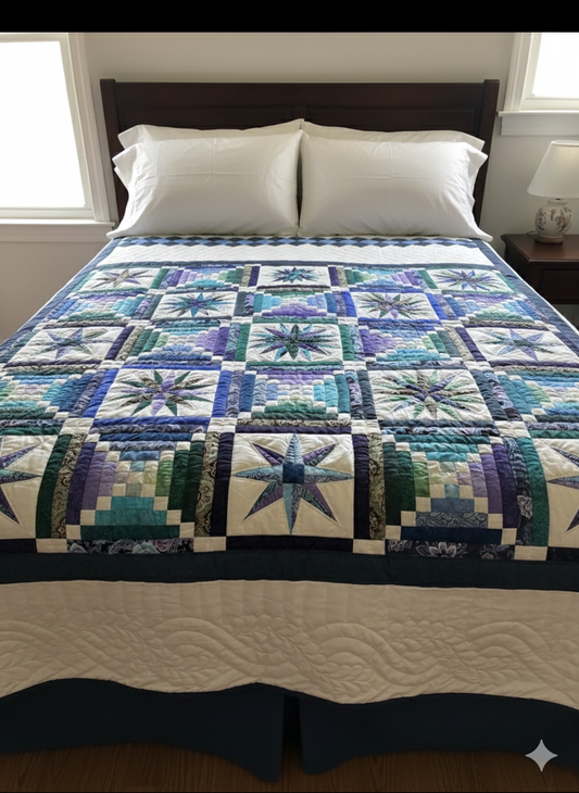 Amish Quilt ( Light Moon Glow) - Simple Life Amish Store