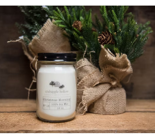 Christmas Morning hand poured all natural Soy Candle