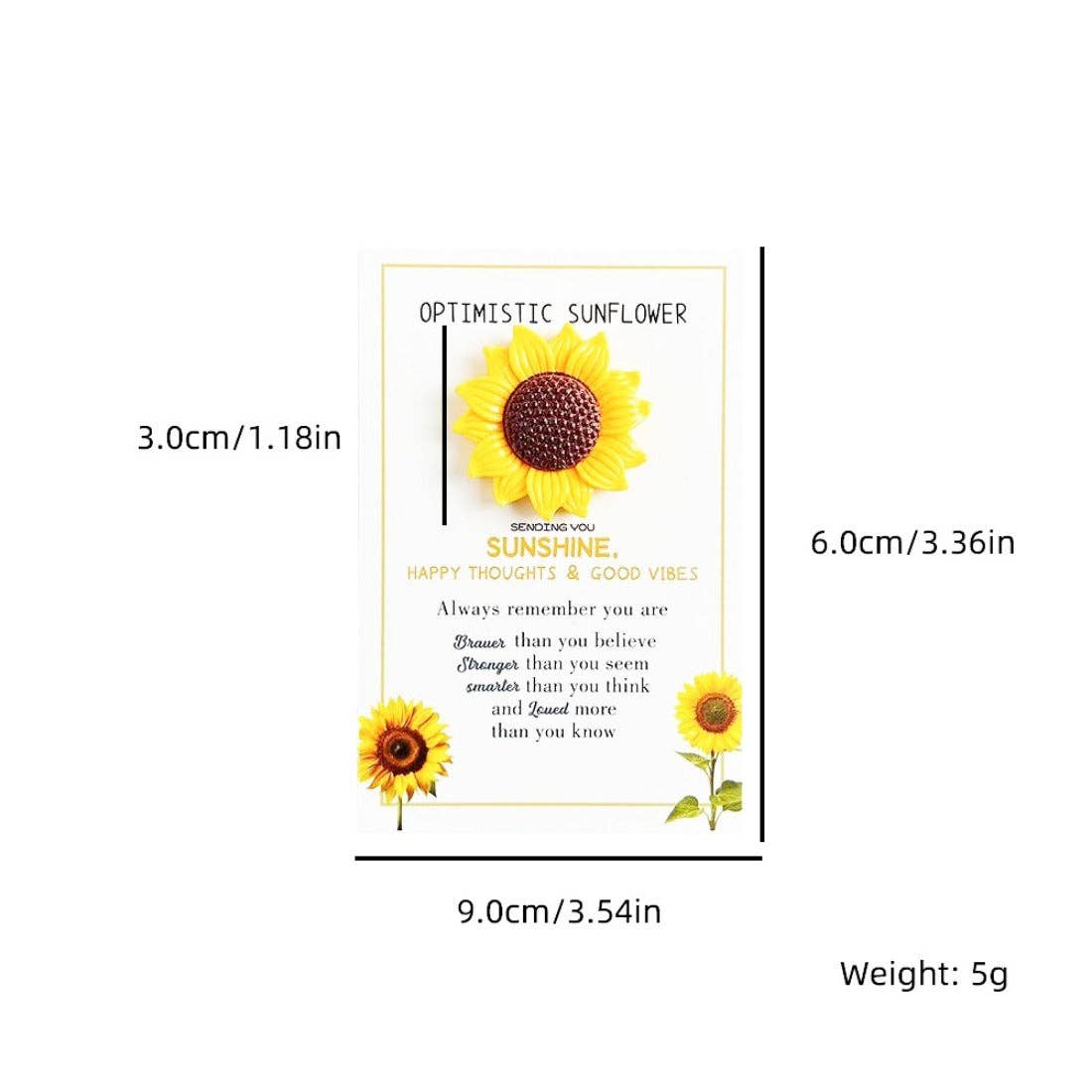 Pocket Hug Sunflower - Simple Life Amish Store