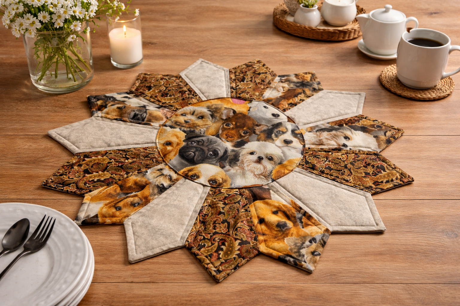 Amish made Table Topper - Simple Life Amish Store