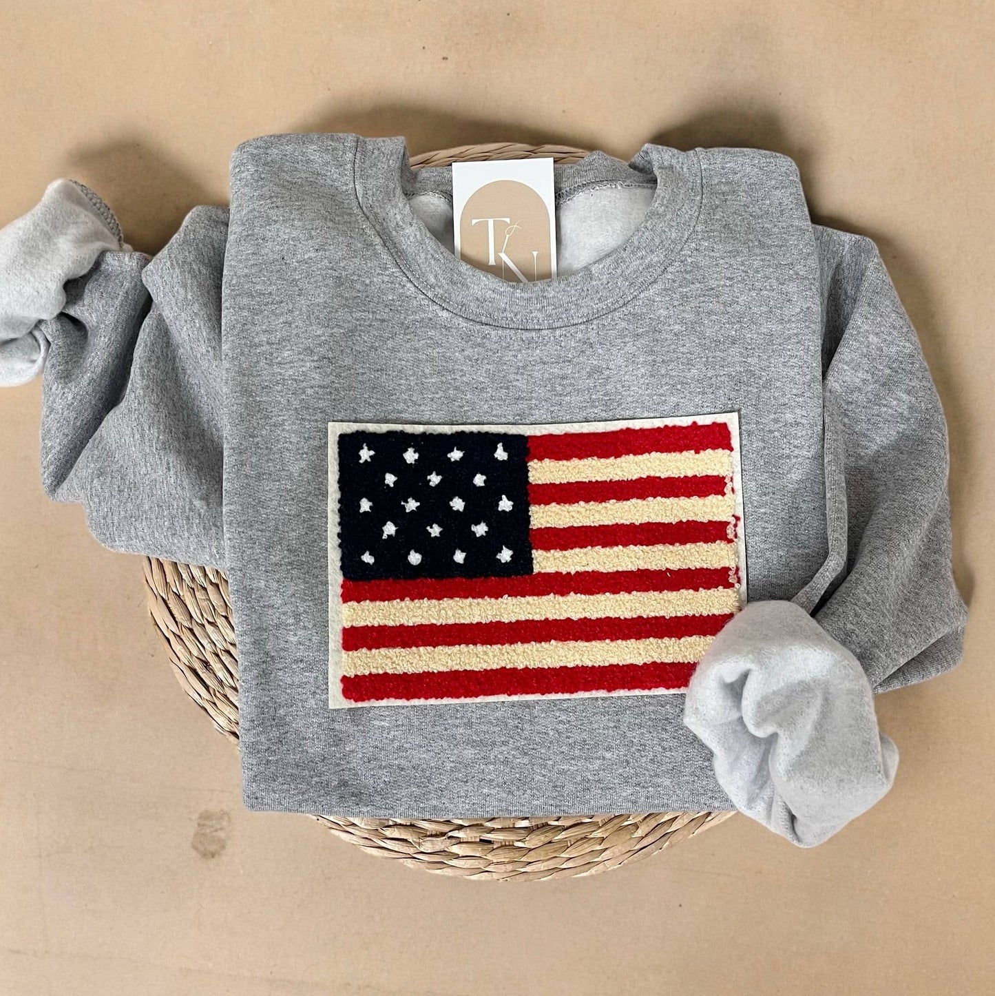My favorite sweatshirts: American Flag Sweatshirt, USA Flag Sweater - Simple Life Amish Store