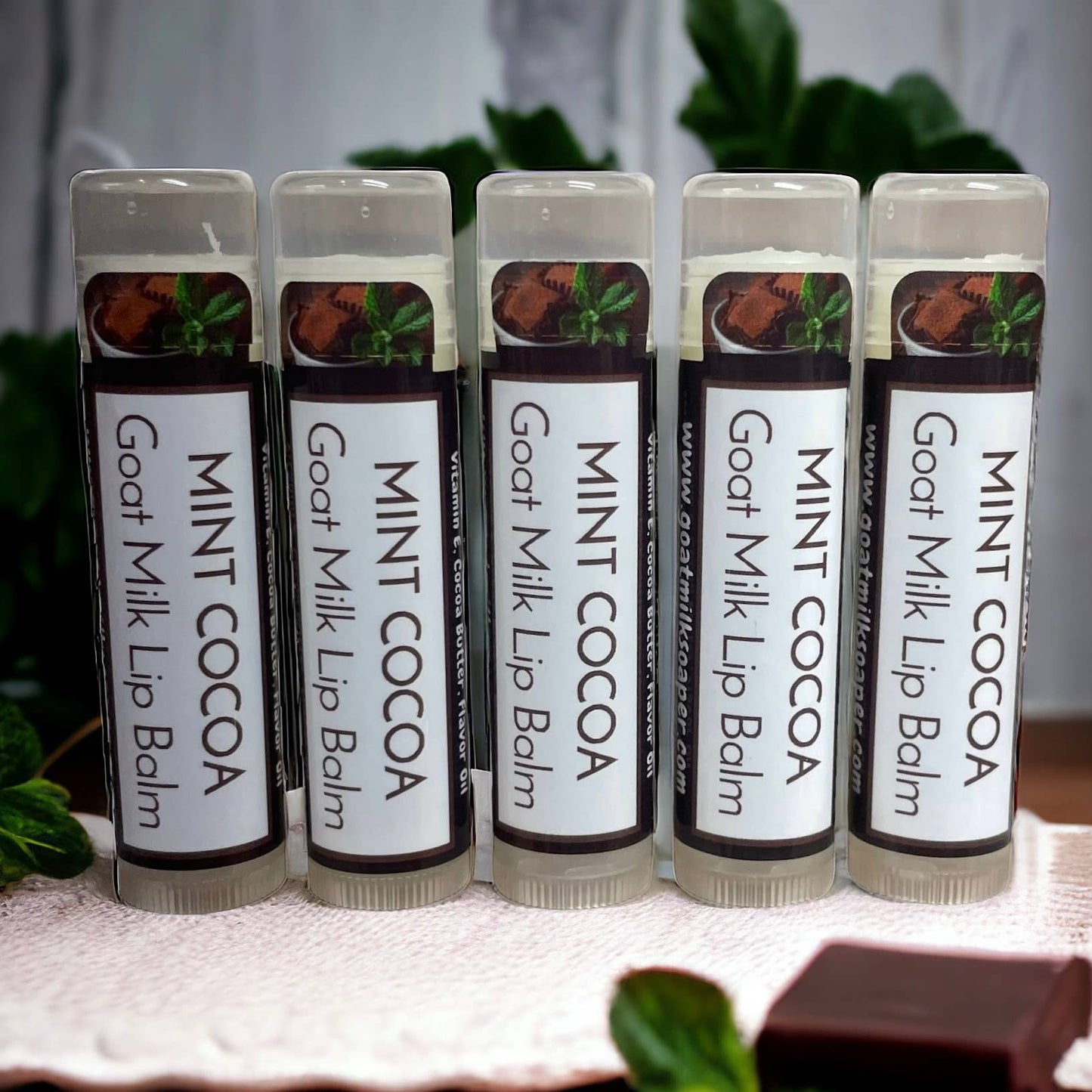 Mint Cocoa Goat Milk Lip Balm