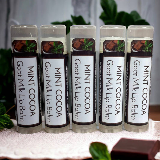 Mint Cocoa Goat Milk Lip Balm