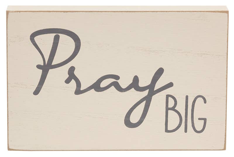 Saved By Grace Decorative Tabletop Blocks, 4 Designs