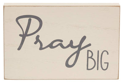 Saved By Grace Decorative Tabletop Blocks, 4 Designs