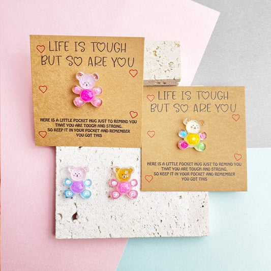 Pocket Hug Rainbow Bear - Simple Life Amish Store