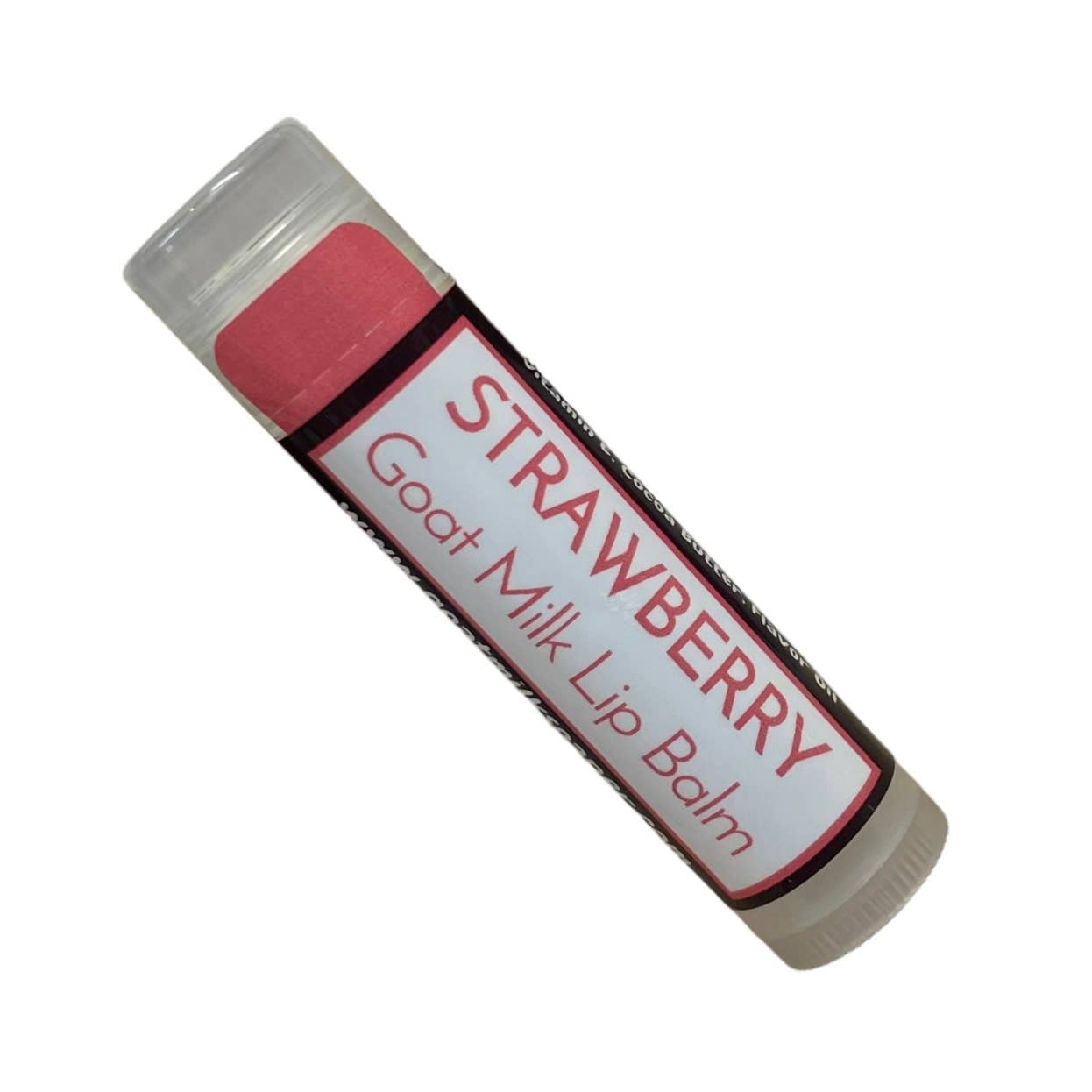 Strawberry Goat Milk Lip Balm - Simple Life Amish Store
