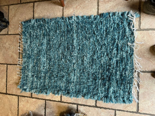 Amish Made Woven Rugs (Aqua, Turquoise, Teal...gorgeous Ocean colors!!!)