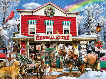 5122 Old General Store Winter 1000 pc Puzzle