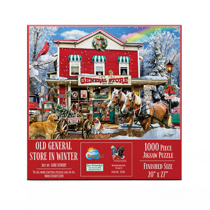 5122 Old General Store Winter 1000 pc Puzzle