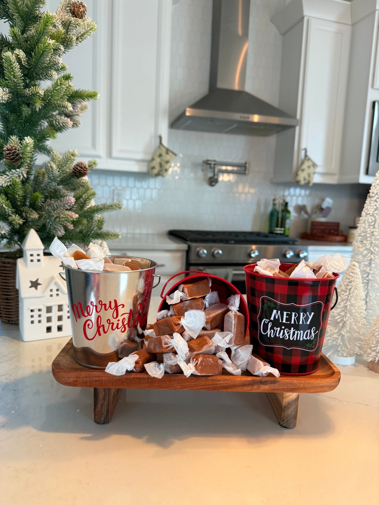 Byler’s Butter Caramels Christmas Bucket!