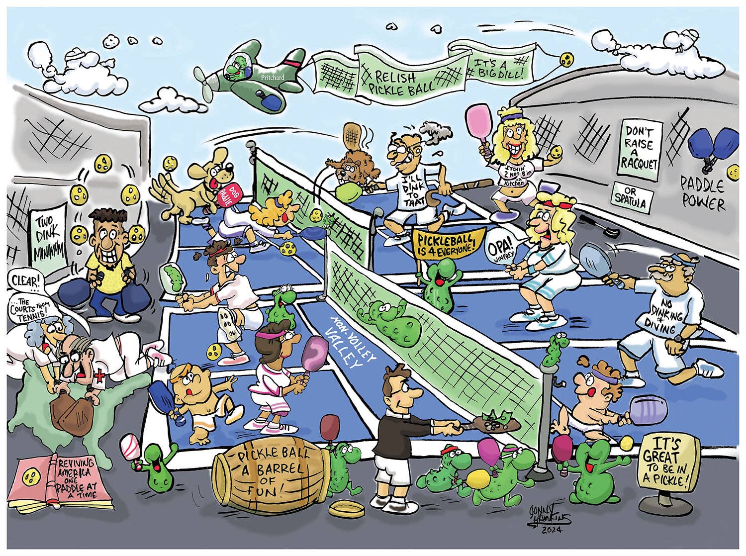 5382 Pickleball Play 1000 pc Puzzle - Simple Life Amish Store