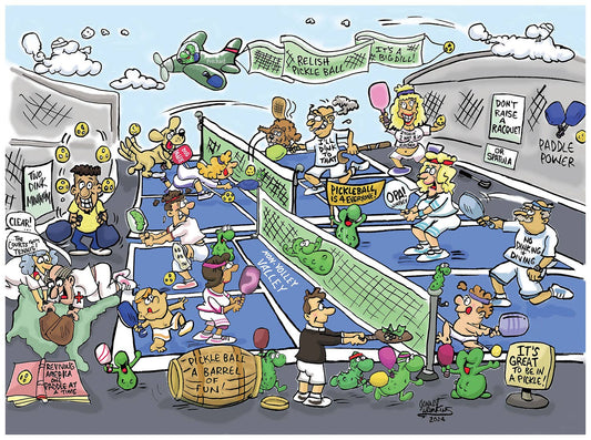 5382 Pickleball Play 1000 pc Puzzle - Simple Life Amish Store