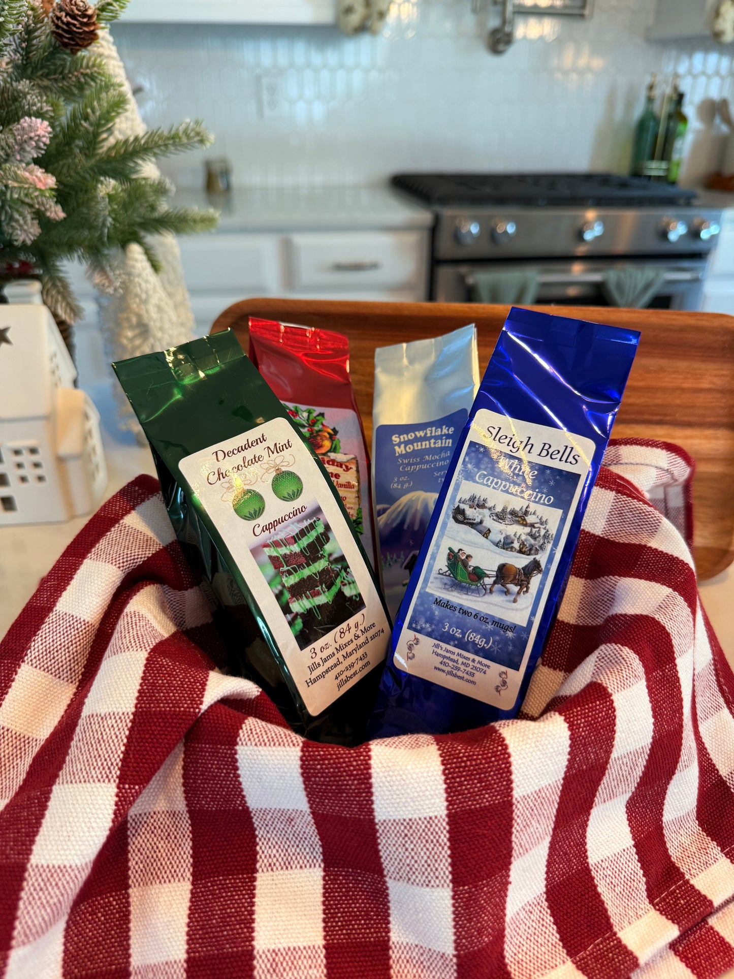 Amish country cappuccino and cocoa mixes