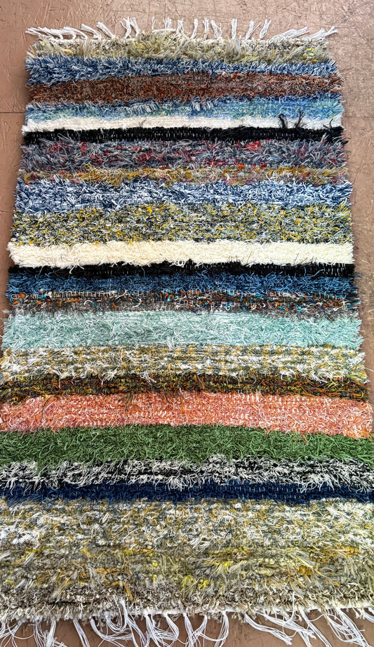 Amish made hand loomed rugs