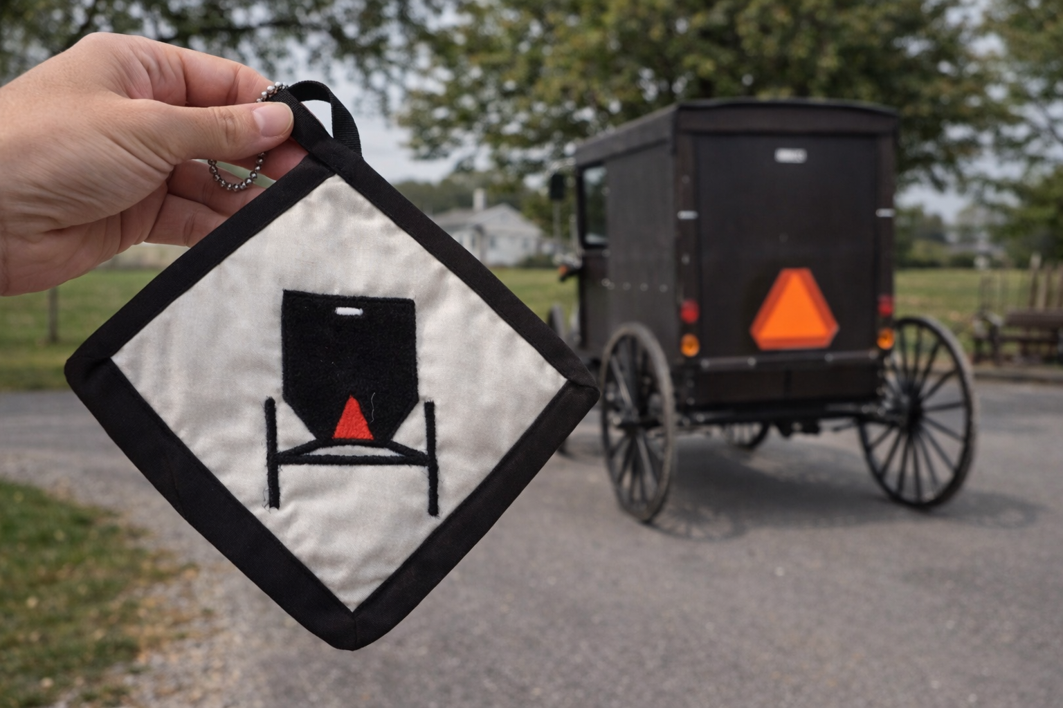 Amish Made Buggy Pot Holder - Simple Life Amish Store