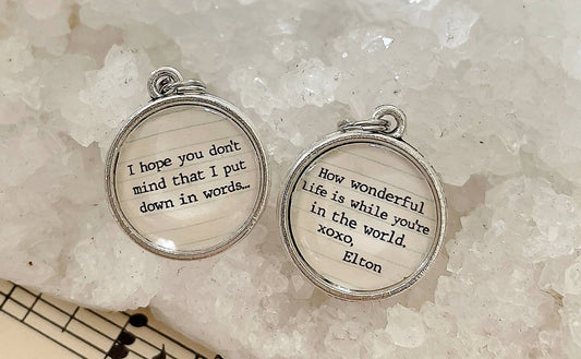 Your Song XO Double Sided Round Charm - Simple Life Amish Store