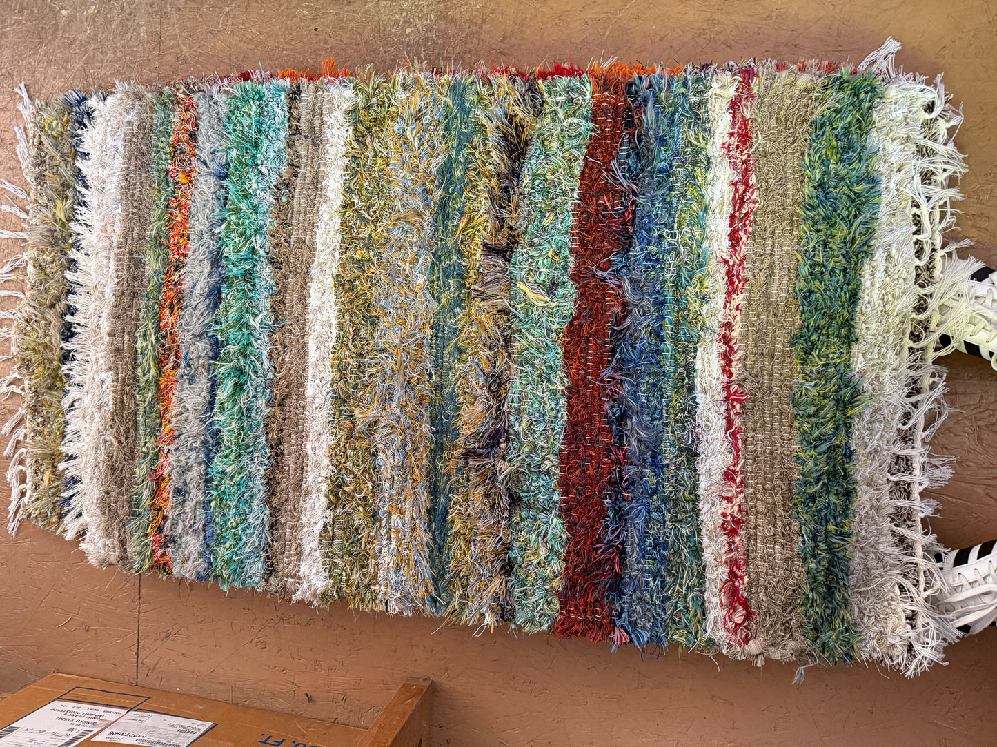 Amish made hand loomed rugs