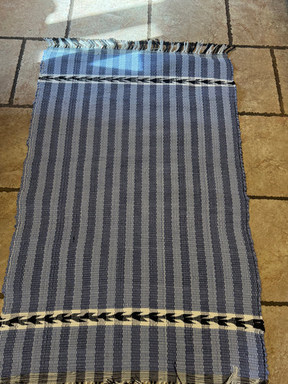 Amish made woven rug