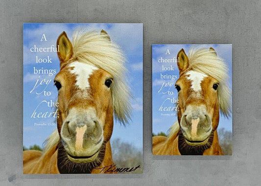 Joyful Horse - Magnet and Deluxe Magnet - Simple Life Amish Store