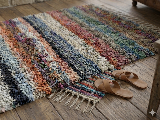 Amish Made Woven Rugs (multi-colored ) (26” x 44”) - Simple Life Amish Store