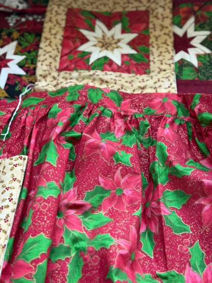 Amish made Quilted Christmas Aprons