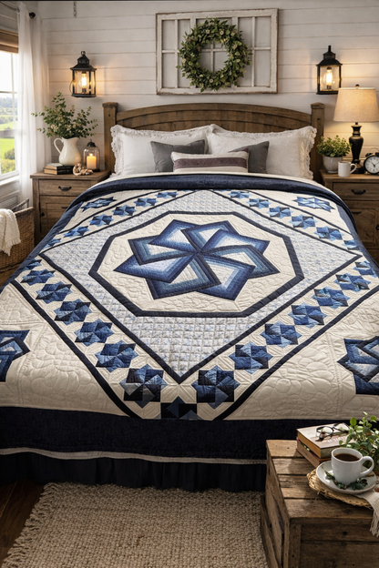 Amish Quilt (Spinning Star) - Simple Life Amish Store