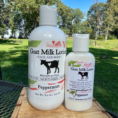 Goat Milk Lotion - Peppermint Twist Holiday Collection