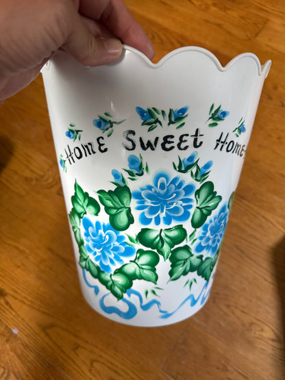 Hand painted by my Amish friend wastebasket