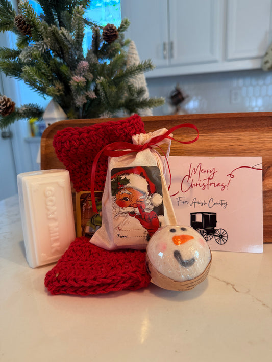 Amish Country Gift Set  (lotion, soap, washcloth) - Simple Life Amish Store